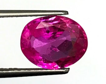 SAPHIR ROSE naturel | 3,98 carats Couleur rose vif riche, lustre scintillant AAA+++ Saphir rose naturel de qualité supérieure | Véritable saphir rose.