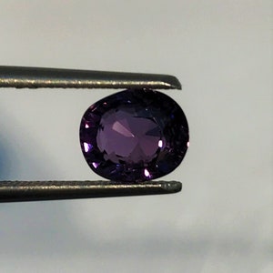 Natural LAVENDER SPINEL | 1.61 Carats Rich Lavender Color Sparky Luster AAA+++ Fine Quality Natural Lavender Spinel | Genuine Spinel.