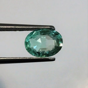 COLOMBIAN EMERALD | 1.31 Carats Rich Green Color Sparky Luster AAA+++ Fine Quality Natural Colombian Emerald | Genuine Colombian Emerald.