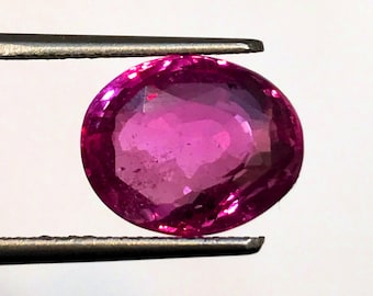 SAPHIR ROSE naturel | 6,02 carats Couleur rose vif riche, lustre scintillant AAA+++ Saphir rose naturel sans chaleur de qualité supérieure | Saphir véritable