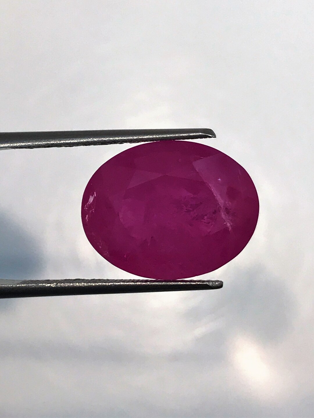 Ruby 14 G BURMA RUBY | 14.14 Carats Rich Red Color High Luster AAA+++ Fine ...