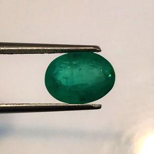 COLOMBIAN EMERALD | 3.18 Carats Rich Dark Green Color High Luster AAA+++ Fine Quality Natural Colombian Emerald | Genuine Colombian Emerald.