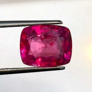 Natural BURMESE SPINEL | 6.19 Carats Rich Pinkish Red Color Sparky Luster AAA+++ Fine Quality Natural No Heat Burmese Spinel |Genuine Spinel