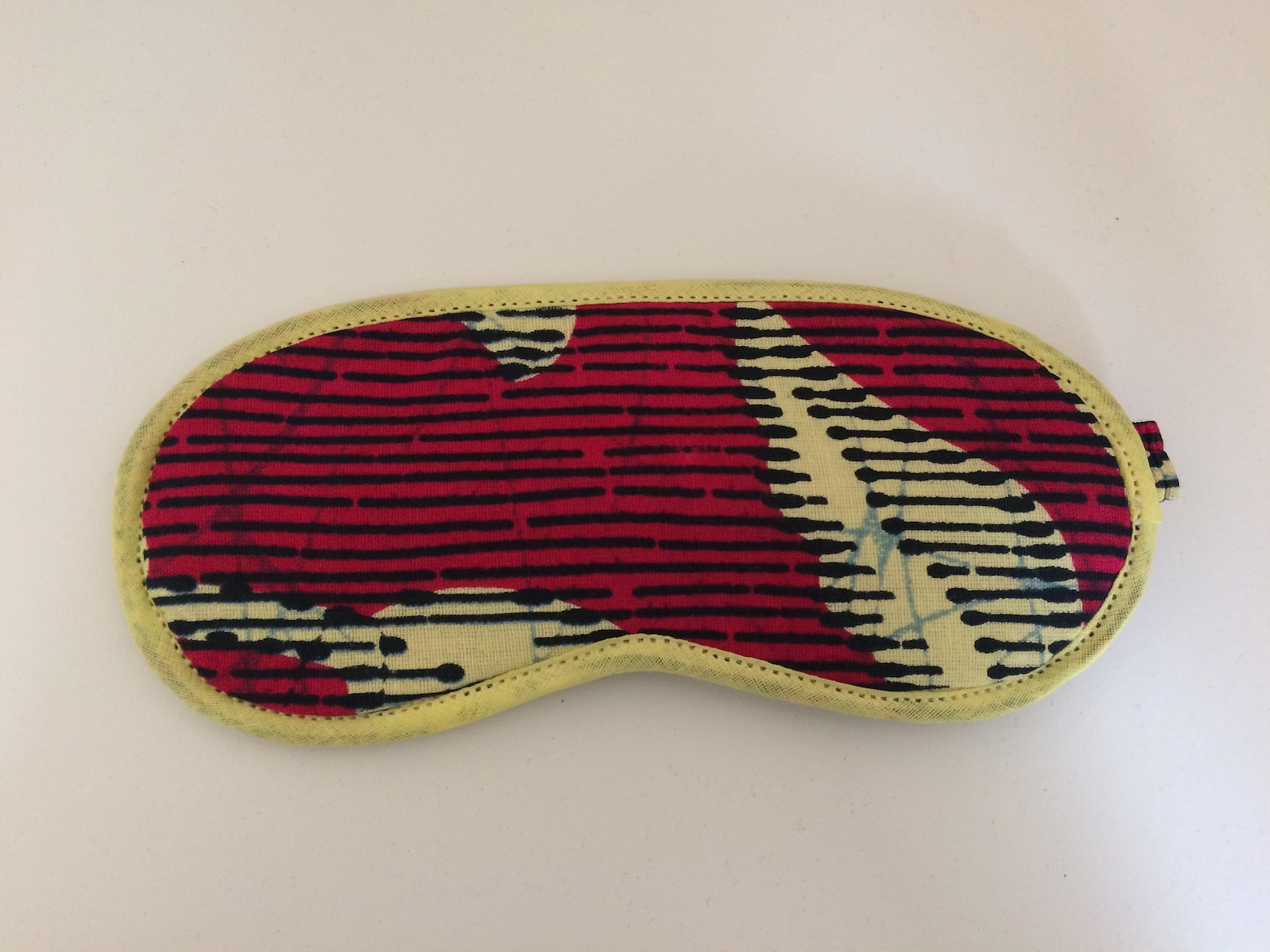 African Fabric Cotton Eye Mask / Eye Shade for Sleep & Travel