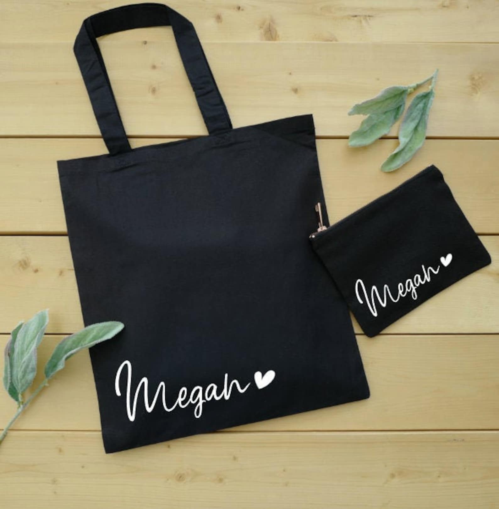 Custom Tote Bag Name Tote Bag Wedding Party Tote Bag Etsy