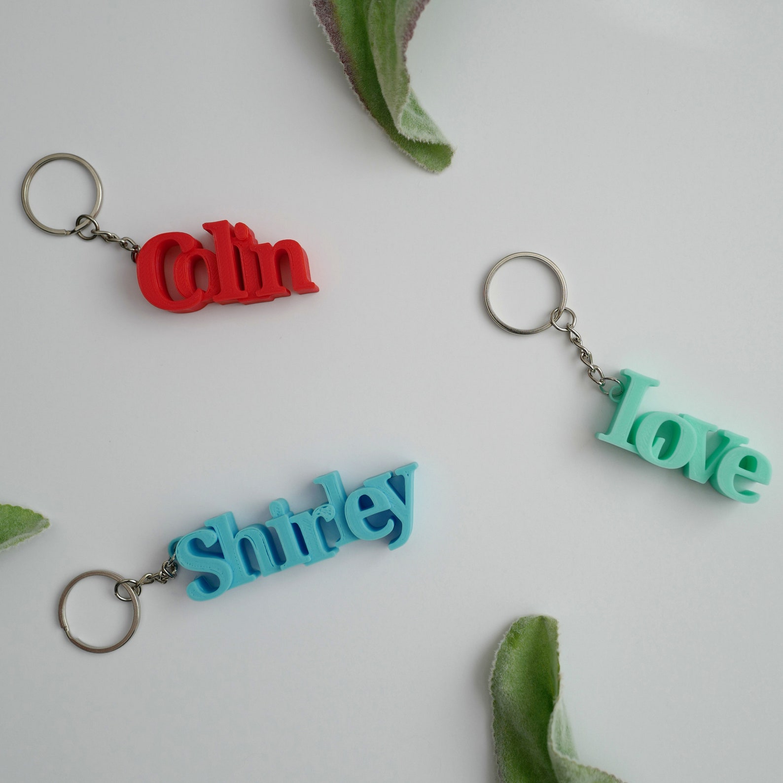 my name pix keychain