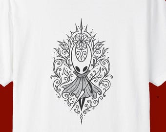 Camiseta Hollow Knight Silksong: Camiseta Hornet Art, Camiseta Indie Game
