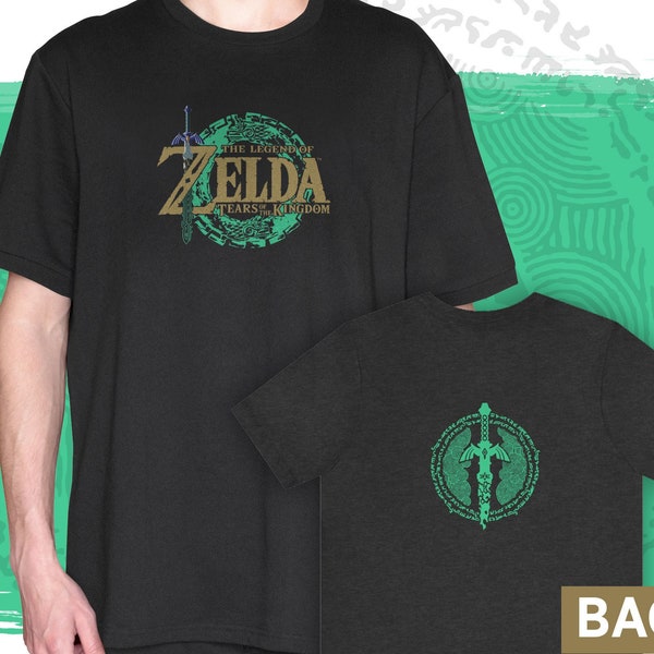 Unofficial Fan Made T-shirt / The Legend of Zelda: Tears of the Kingdom Unisex T-Shirt