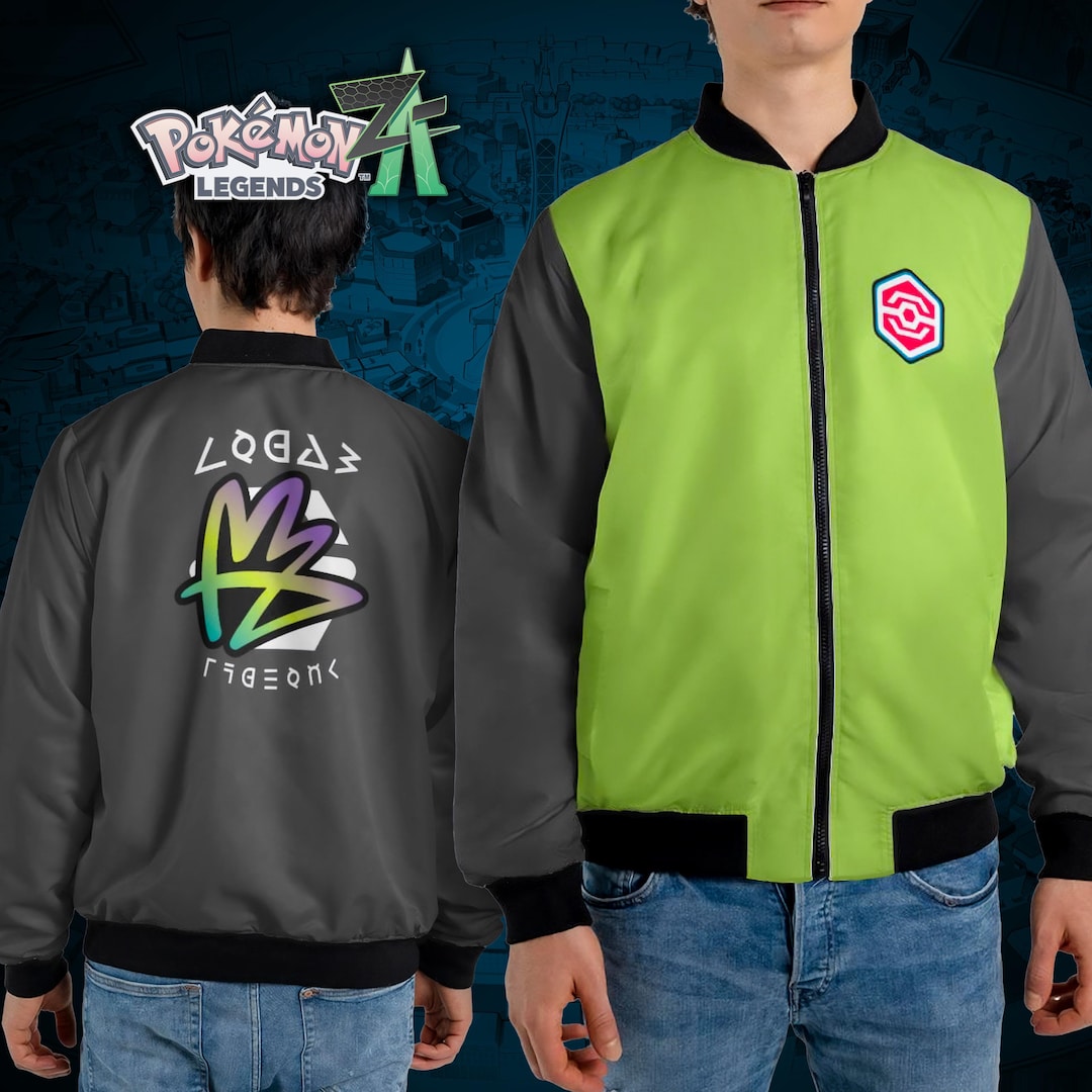 Unofficial Pokémon Legends ZA Inspired Jacket | Unisex Nylon Zip