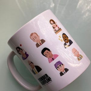 Dunder Mifflin Mug / All The Office Cast & Characters Mug