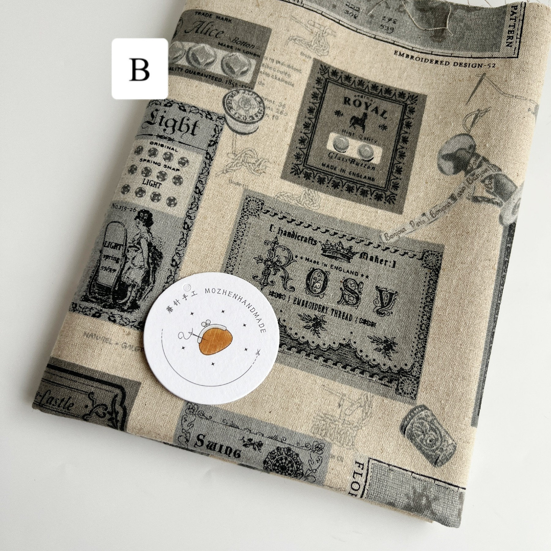 ハンドメイドY ourelia NSL25091(シャツ) 80s VOILE PAISLEY FLOWER PRINT BANDED