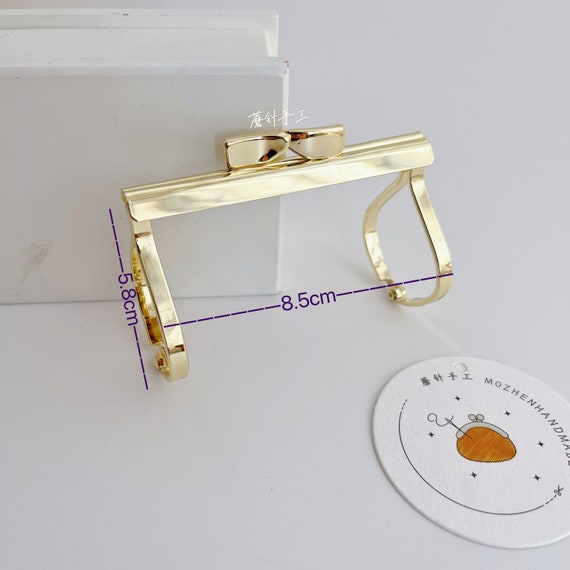 No Sew Purse Frame Silver 5.8cm No Sew Purse Frame Silver 5.8cm