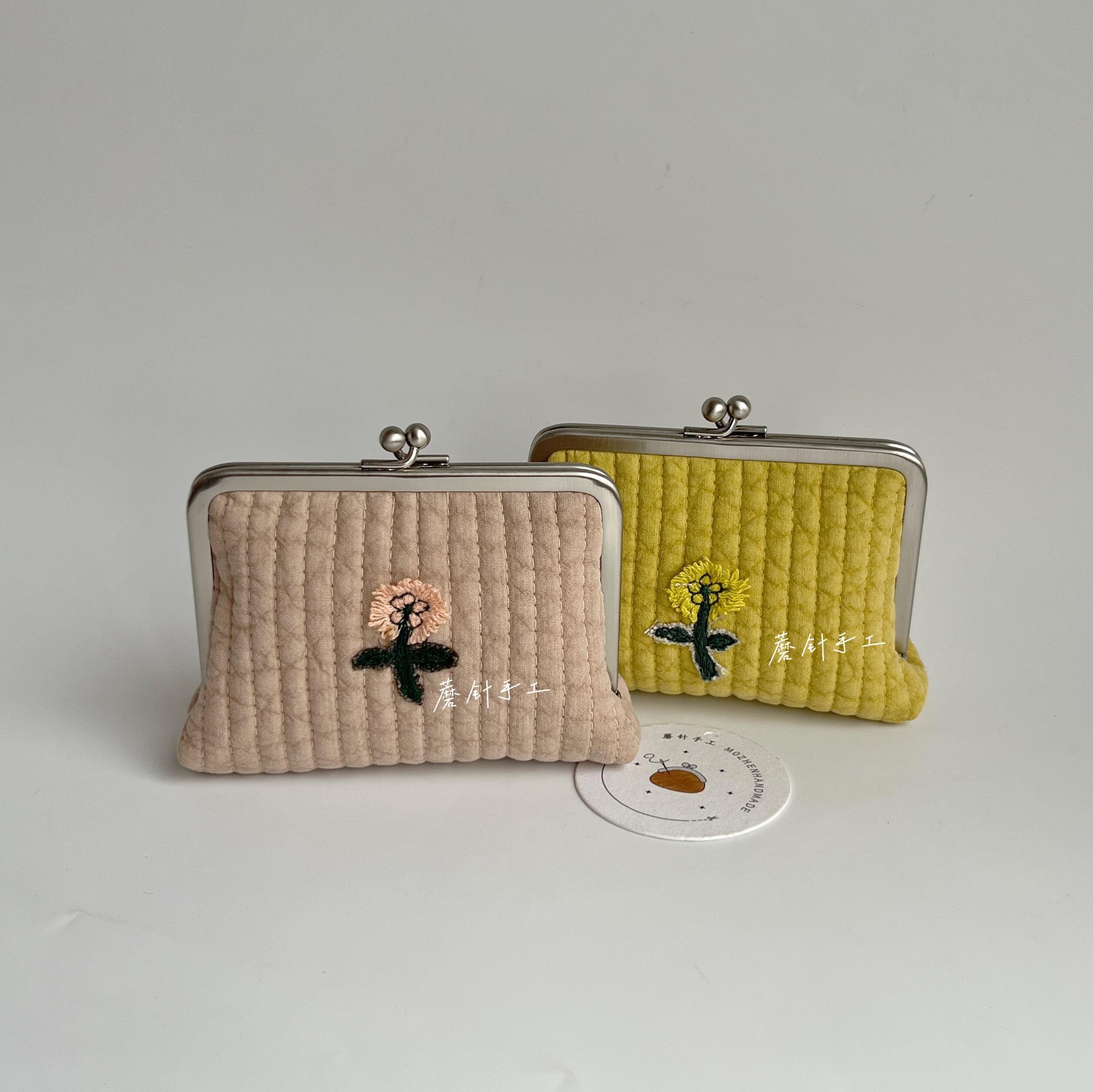 minä perhonen 「rosy」cuddll bag yellow