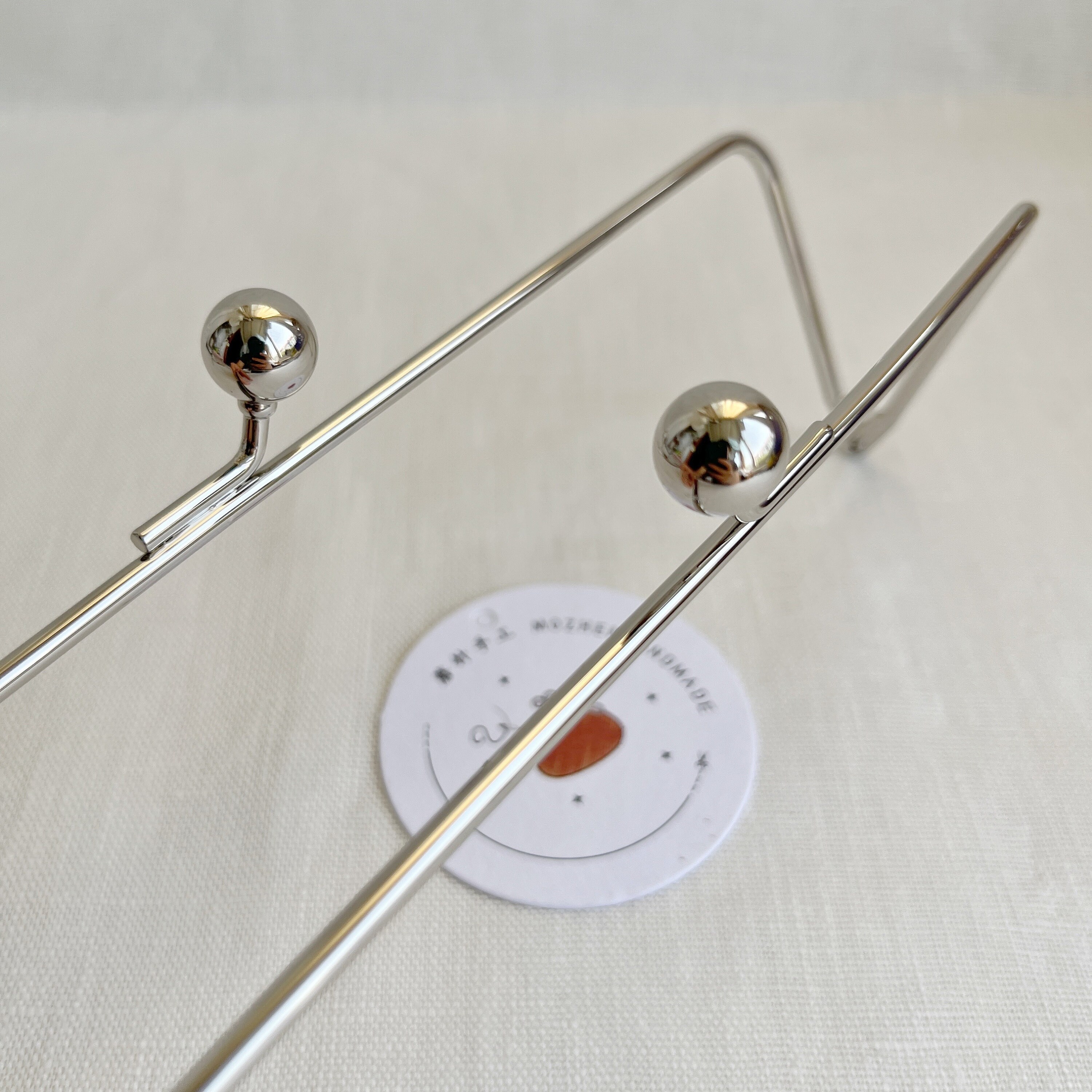 3020# 20.5 cm*6.9 cm ミニマリスト シルバーカラー 細線