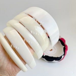 7012# Plastic Blank Headband for DIY Hair Accessories, 1.2cm / 1.9cm / 2.5cm / 2.9cm / 4cm Width, Head Band Base,HandMaking Headband/ A8