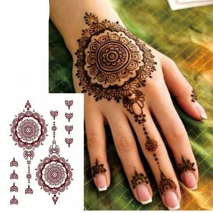 Henna / Mehndi Tattoo, Temporary Tattoo