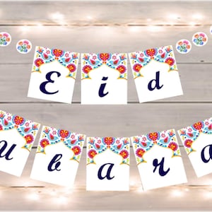 Eid Mubarak Banner Digital Download