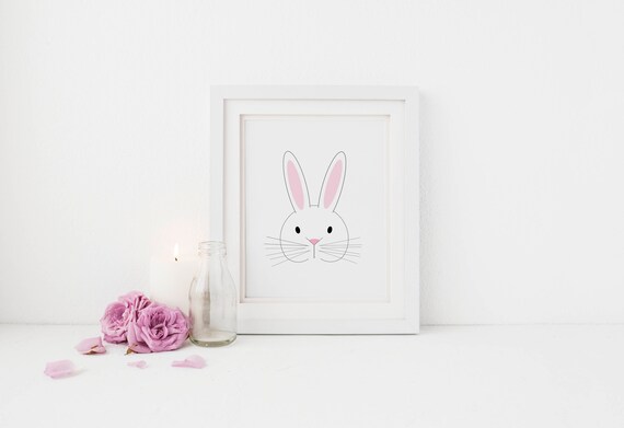 rabbit nursery decor