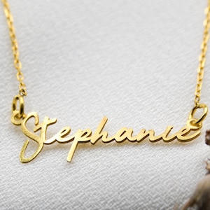 Personalized Name Necklace, Sterling Silver Name Necklace, Personalized Jewelry, Custom Name Jewelry, Personalized Gift, Gift for Mom, Gifts