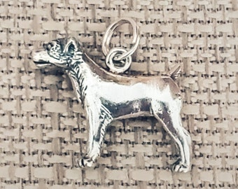 Jack Russell Terrier Dog Charm Jack Russell Terrier Charm Dog Charm Sterling Silver Charm Bracelet Necklace Pendant Dog Lover Gift