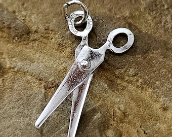Vintage Mid-Century Sterling Silver .925 Articulating Scissors