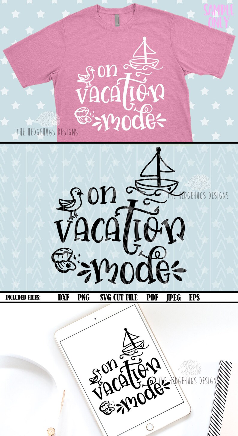 Download Vacation Mode Svg Beach Svg Summer Saying Svg Svg Files Etsy