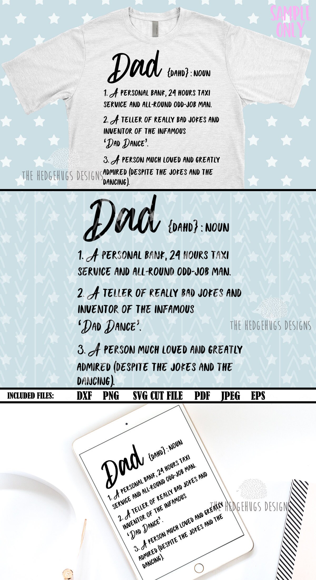 Download Funny Father S Day Svg Dad Definition Daddy Grandpa Etsy