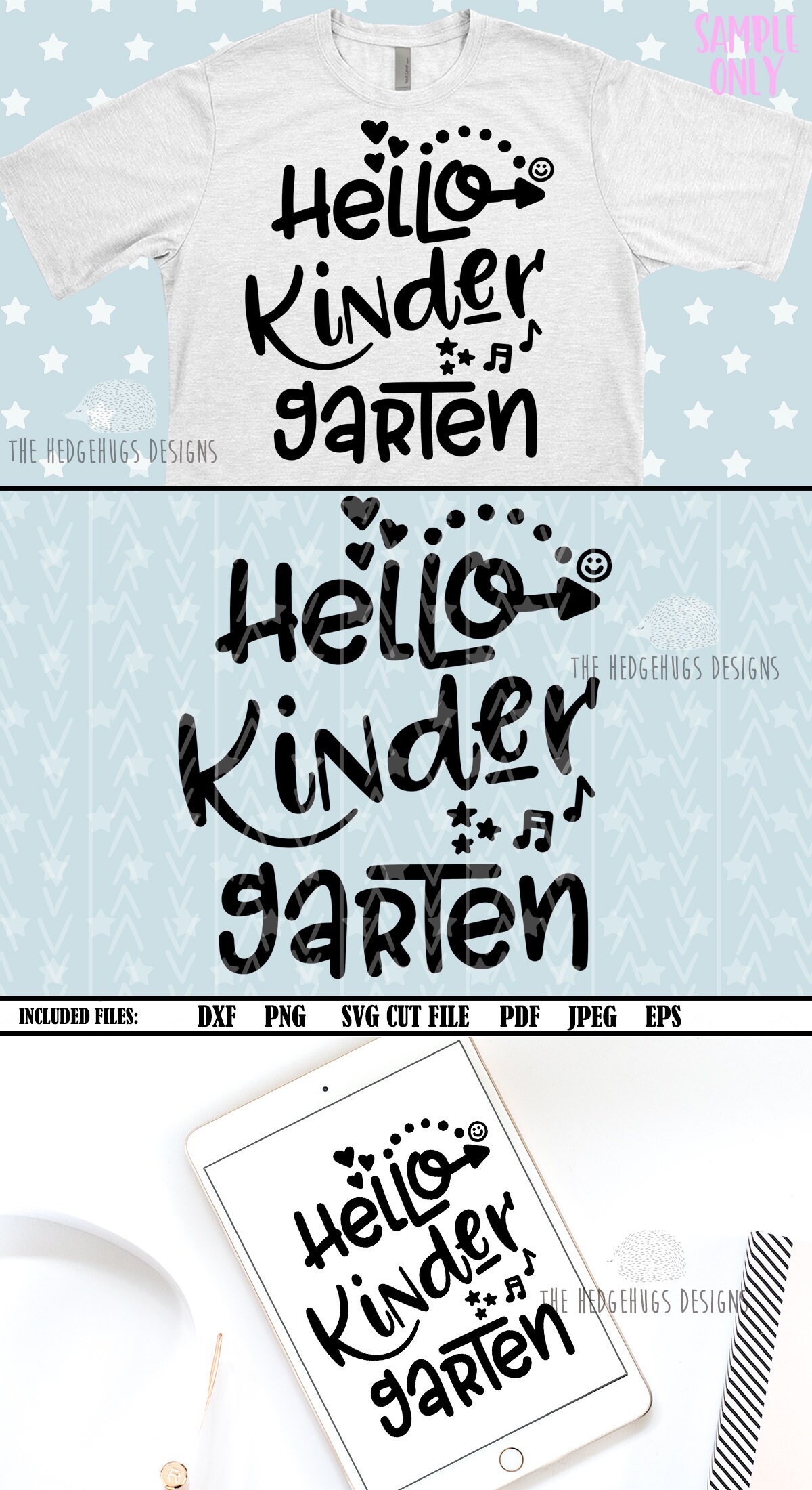 Download Hello Kindergarten SVG First day of school Teacher shirt ...