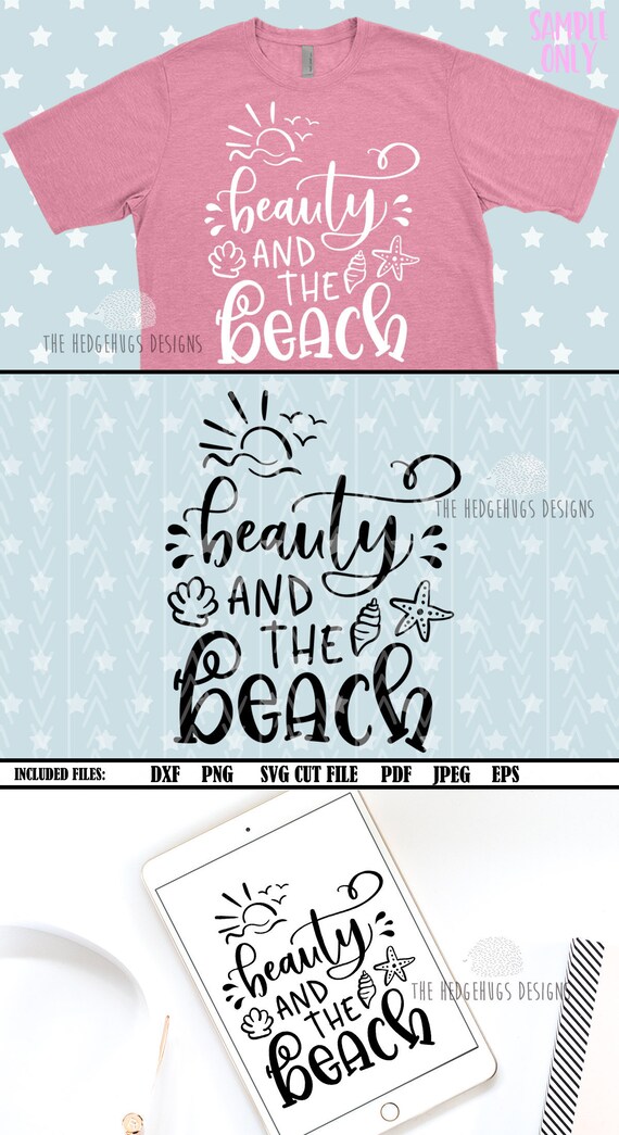 Download Beauty And The Beach Svg Svg Files For Cricut Summer Svg Etsy
