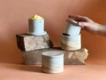 MADE TO ORDER Handmade French Butter Keeper. Ceramic Butter Dish with Lid. French Butter Dish. Cottagecore Pottery Tabletop Butter Keeper.