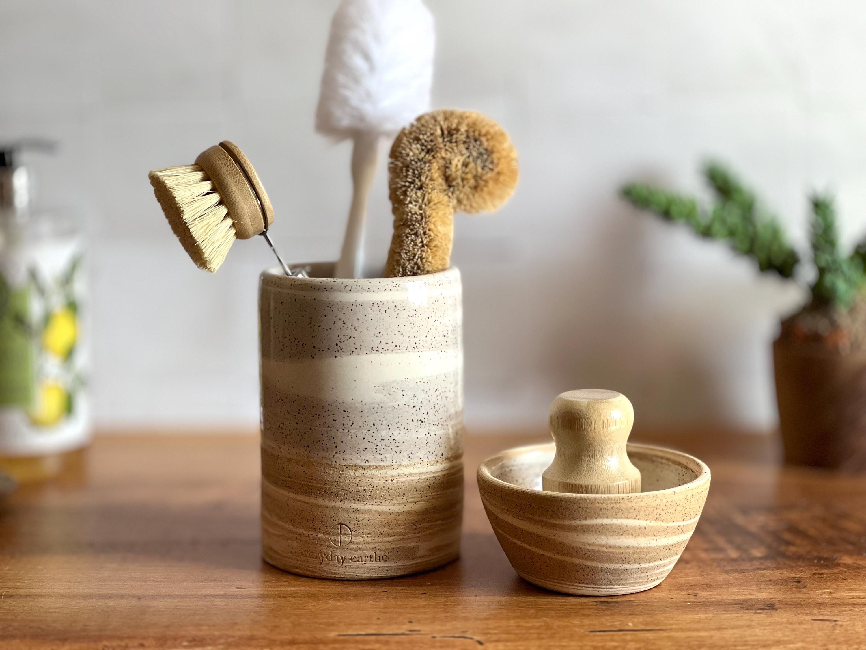 Dish Brush Holder Etsy UK