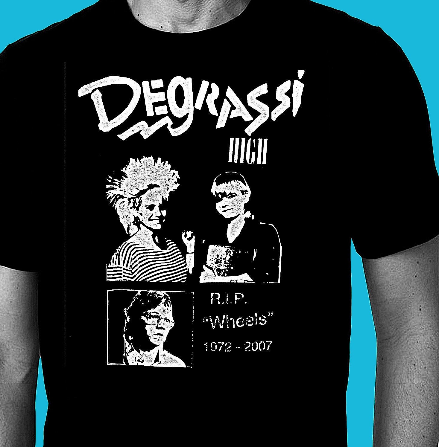 Degrassi High Original RIP Wheels Punk Retro Shirt Etsy Canada