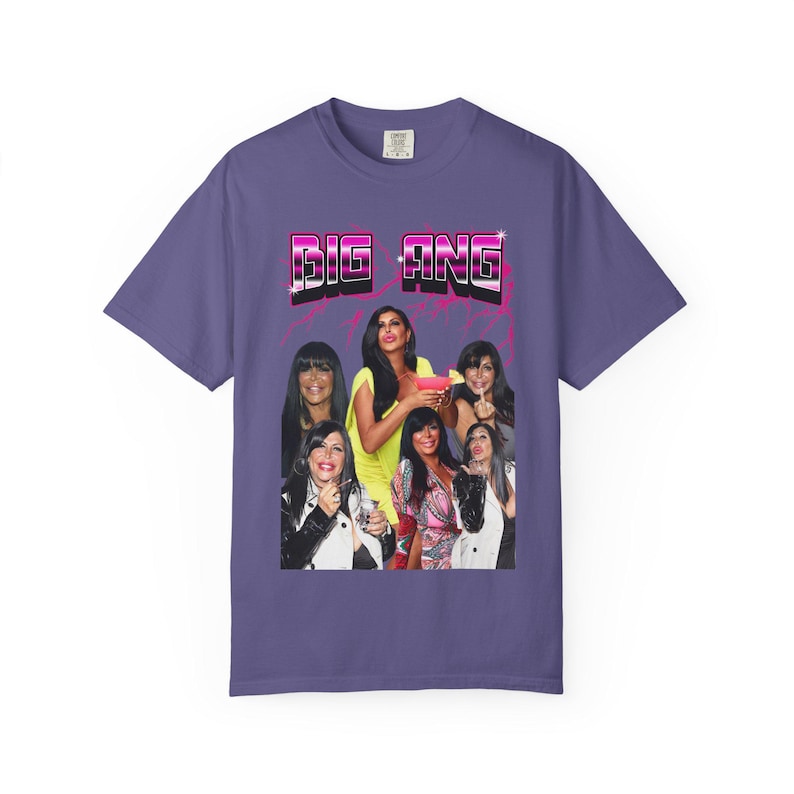 Big Ang Mob Wives T-Shirt: Vintage Graphic Tee, Realität TV Fan Merchandise Bild 8