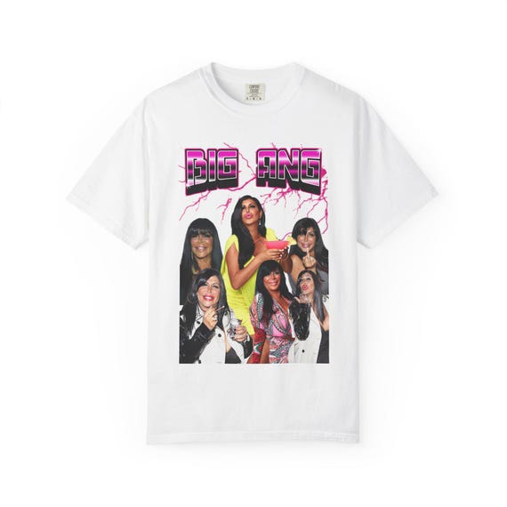Big Ang Mob Wives T-Shirt: Vintage Graphic Tee, Reality TV Fan Merchandise