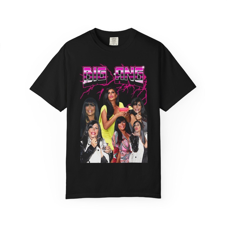 Big Ang Mob Wives T-Shirt: Vintage Graphic Tee, Realität TV Fan Merchandise Bild 6
