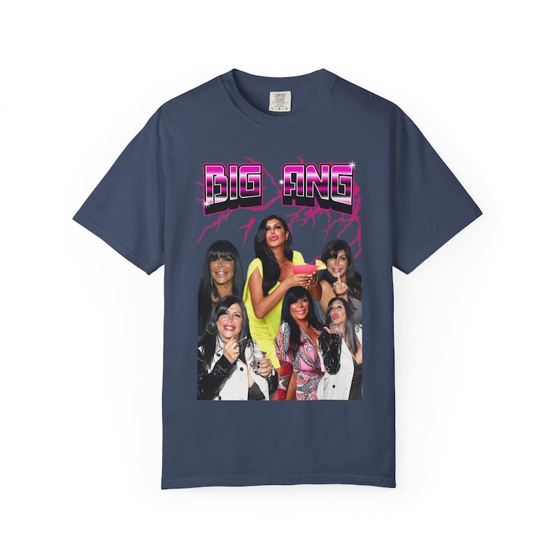 Big Ang Mob Wives T-Shirt: Vintage Graphic Tee, Realität TV Fan Merchandise Bild 4