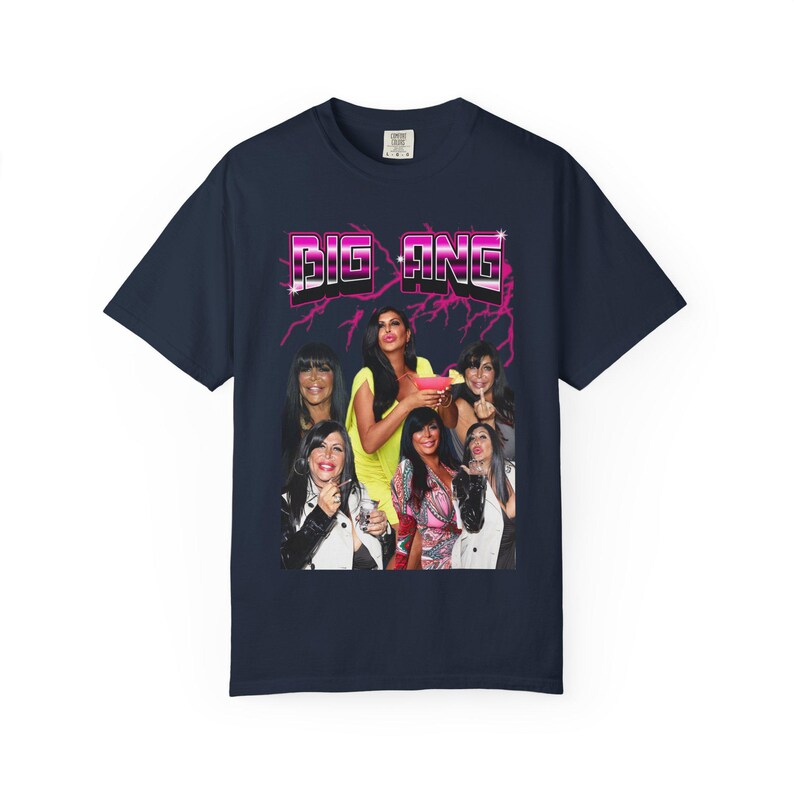 Big Ang Mob Wives T-Shirt: Vintage Graphic Tee, Realität TV Fan Merchandise Bild 7