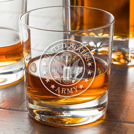 initial rocks glasses