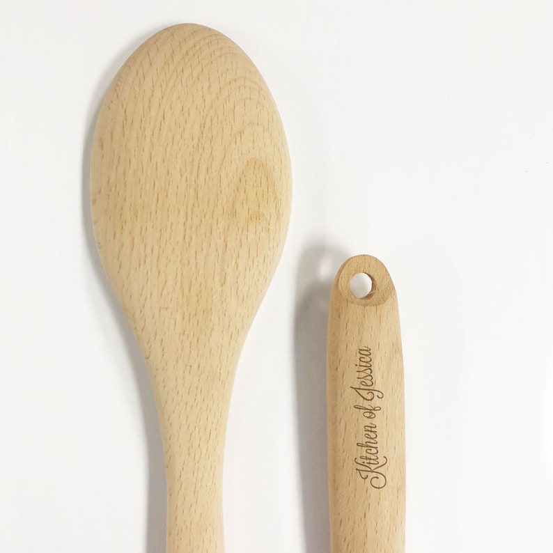 World/'s Greatest Shit Stirrer Engraved Wooden Mixing Spoon - Kitchen Gift 12 inches - AS2019-A72421H-LAVANDERIA-HANDLE