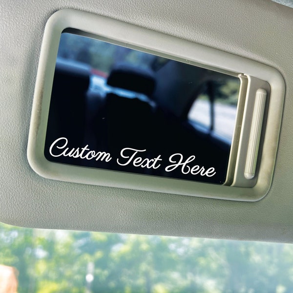 Mirror Decal Etsy