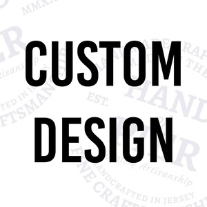 Custom Design Fee - Design Add-On in Addition to Purchase of the Sticker Listing