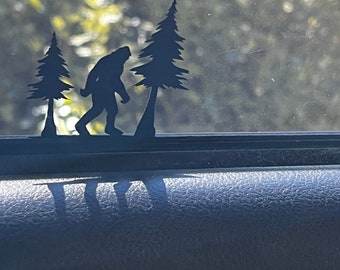 Calcomanía para coche de Pie Grande: Yeti