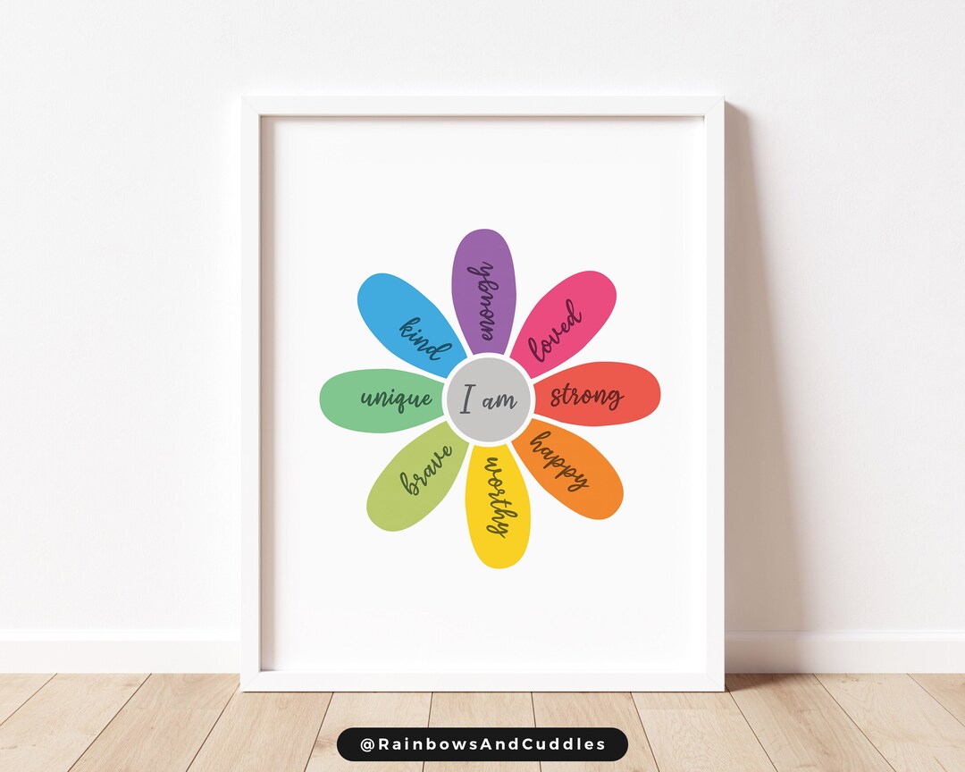 Printable Affirmation Poster for Kids Affirmation Posters - Etsy UK