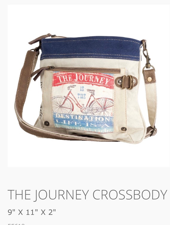 Repurposed Canvas Bag Recycled Military 