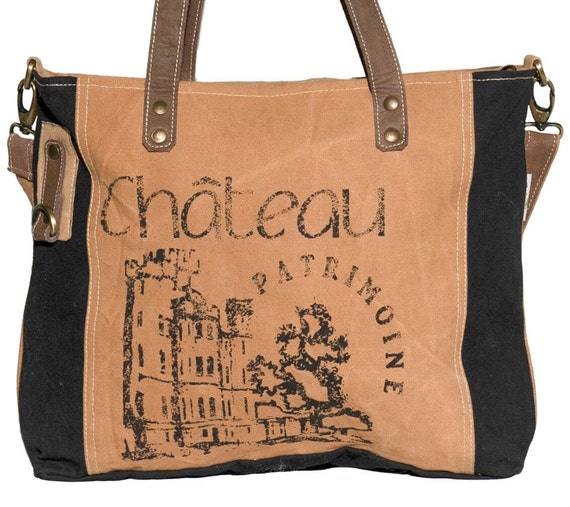 Purses made from military best sale tents