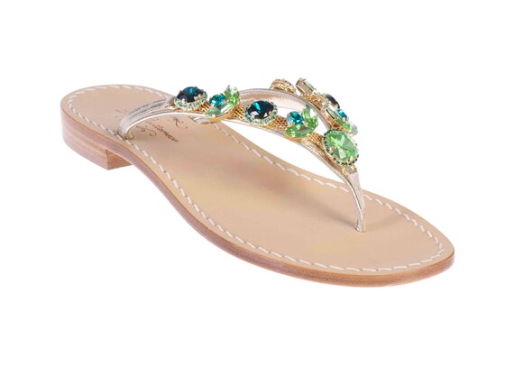 jeweled sandals