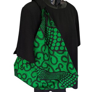 African fabric bag - Origami Bag - Tote bag - Shopping bag - Handmade bag - Hand bag - Shoulder bag - Gift  - Women gift