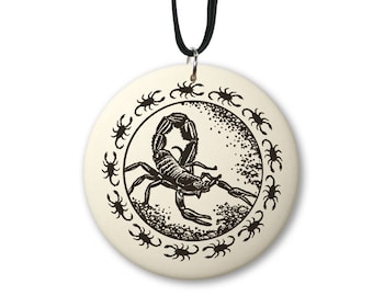 Scorpion Necklace • American Handmade Jewelry • Desert Scorpion Necklace Gift • Representing decisiveness, intensity, potency and passion
