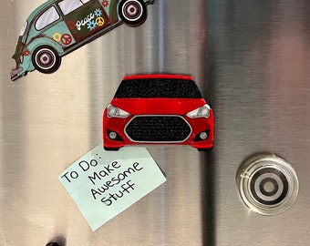 Veloster Refrigerator Magnet