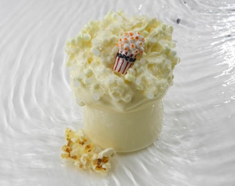 Slijm "Filmavond Popcorn" / Cadeau, verjaardagscadeau, kinderverjaardag, antistressspeelgoed, vaardigheidstraining, friemelspeelgoed